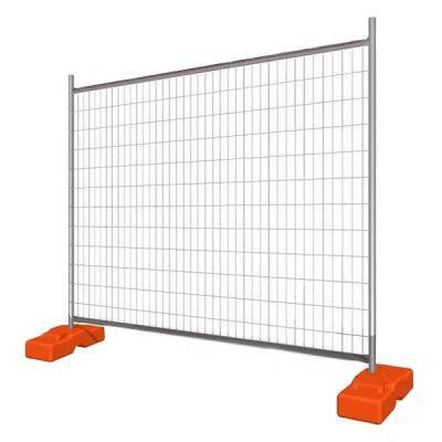 Cheap Australia Temporary Fence Base for Construction Site Temp Fence Waterproof Customized ECO Friendly