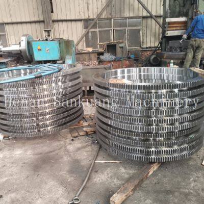 Large Diameter External Gear Rotary Table Slewing Bearing for Industrial Machinery and Equipment