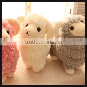 stuffed cute sheep plush toy plush goat toy