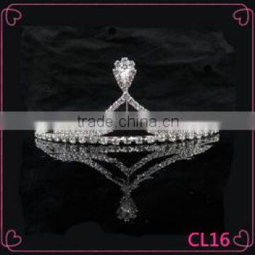 Best Selling Wholesale Wedding Hair Jewelry Crystal Crown Headband For Sale