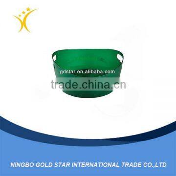 Custom Promotional portable plastic bucket/flexible pe bucket/garden bucket