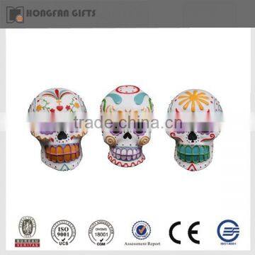 Halloween Ornament Resin Craft Skull