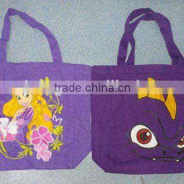 canvas clutch handbag