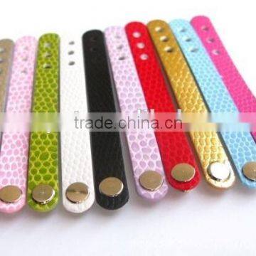Stylish Simple Pacifier Nail Leather Strap Ring for Wearing on Finger photo-2