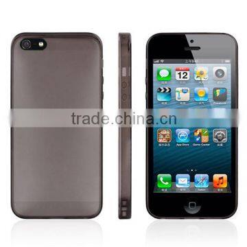 Hot Selling soft TPU ultra thin Cases for iPhone 5 5s back Cases