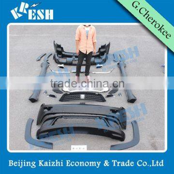 Best selling Jeep Grand Cherokee body kit with Summit style and TEO material