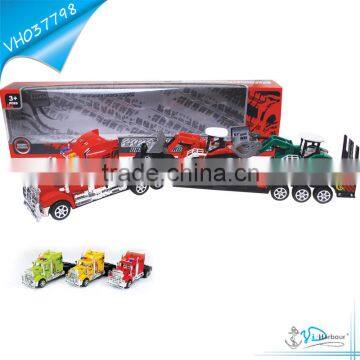 62 CM Big Heavy Trailer Truck Toy for Kids