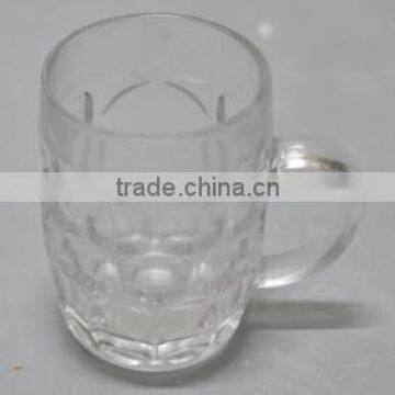 Glass beer mug wholesale,hot selling glass mug with decal, beer mug for worldcup