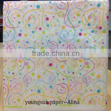 Custom coated copy paper gifts wrapping paper