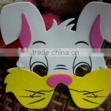 EVA bunny mask for kids party and kindergarden