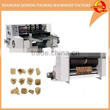 Automatic cardboard carton making plant