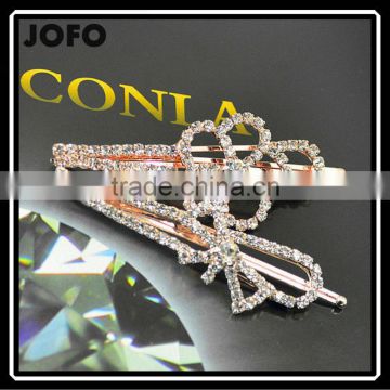 Hot Sale Fashion Hair Pin for Girls Rhinestonel Hair Clips for Women