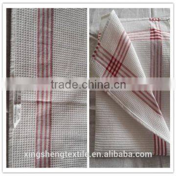 100% Cotton Waffle Embroidered Tea Towel photo-4