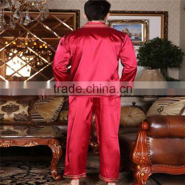 Chinese New Design Summer 100% Silk Sexy Nighties Sleepwear photo-2