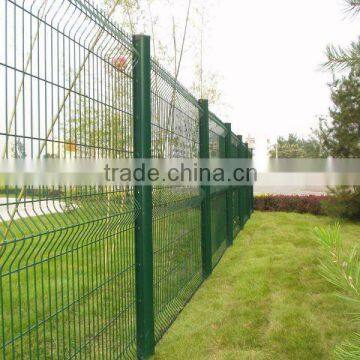 Green PVC Coated Garden fence