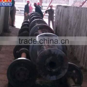 round electric poles machine