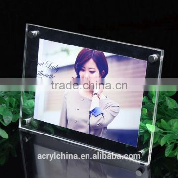 High quality acrylic photo frames New arrival popular design acrylic picture frames