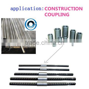 Cold Finished 45#/S45C/1045/40Cr/4140 Seamless Steel Tube for construction coupling