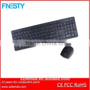 2.4Ghz Combos mini wireless keyboard and mouse