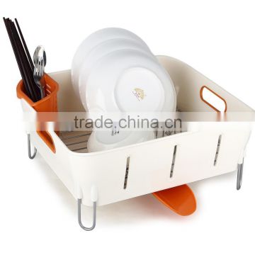 PP+S/S 37*32*17.5 Colorful high quality kitchen tools plastic dish rack