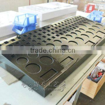 Customized Acrylic Display for Cosmetics Makeup, Manufacturer Acrylic Cosmetic Display With Interchangeable Back Banner photo-4