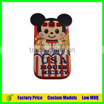 For disney design cheap Silicone 3d phone case cover for Huawei ascend P6 phone back cover