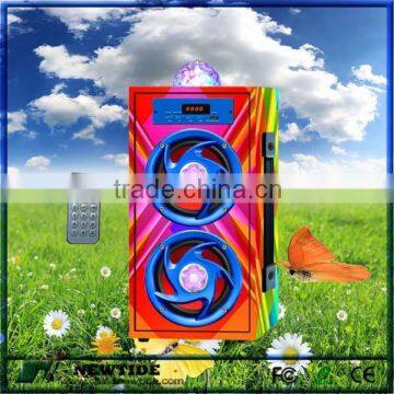 NT-WS002 Trade Assurance Supplier LED Wood Speaker