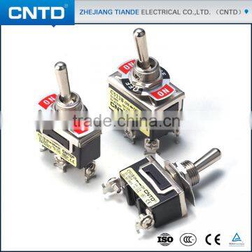CNTD Hot Double Pole On OFF Table Lamp Mini Waterproof 4-Way Toggle Switch photo-3