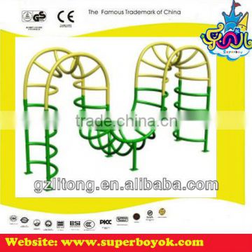 Kids Outdoor Climbing Structure Fitness Equipment 7-23c