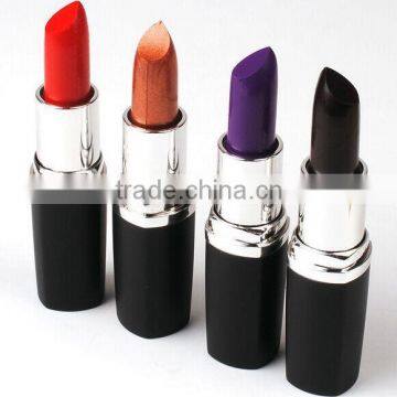 Dark Colors Lip Pencil 6 colors Lipstick pen Black Violet Blue Red Silvery Gold lipstick wholesale