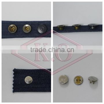 Fashionable Metal Button snap button Used for metal jeans button