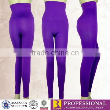 Shaper waist seamless ladies leggings