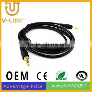 Manufactory price male to male rca line for mp3 player