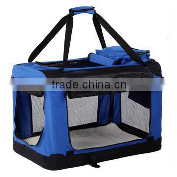 Collapsible Pet Crate with Curtain