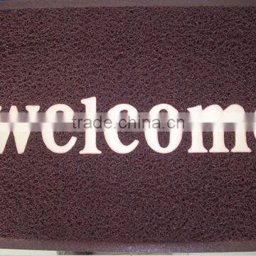 welcome pvc doormat