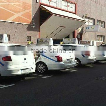 led taxi top advertising