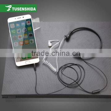 3.5mm TSSD TS-E018 Wired Throat Control Phone Headphone