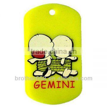 High quality customized design soft pvc novelty luggage tags