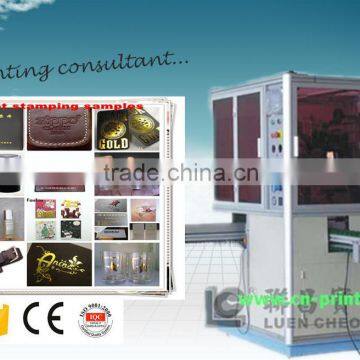 alibaba china Automatic lipstick tube hot Stamping Machines for sale LC-SU106HS with CE