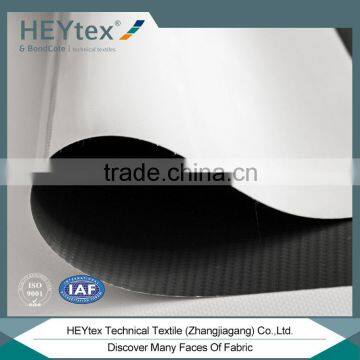 digital printing PVC coated black back banner