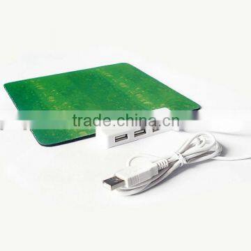 usb hub mouse pad and wireless mouse gift set