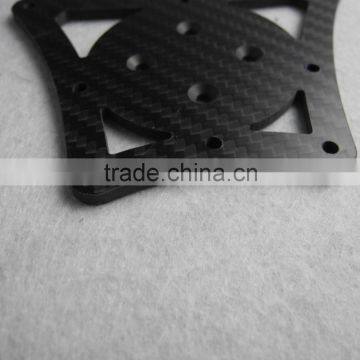 Custom made carbon fiber cnc services with your drawing