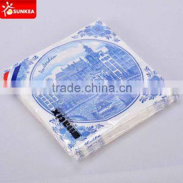 High quality fashion printed facial tissue