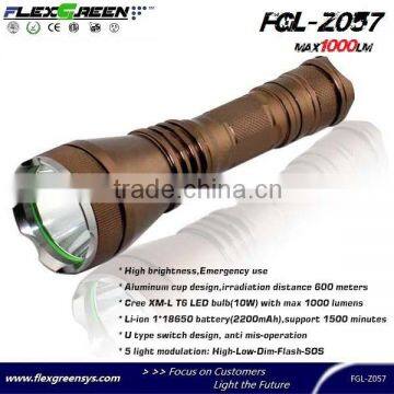 Best Sales 18650 Rechargeable 10w Xml Led T6 Torches photo-2