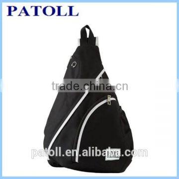 Simple design fashion triangle sling bag