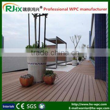 Composite decking China with good price for wood plastic composite decks