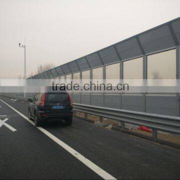 polycarbonate sound panel for high speed railway