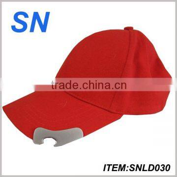 new design custom plain colour wholesale beer opener hat