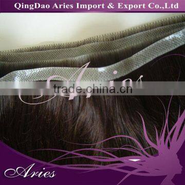 Sell 100% human hair wholesale skin extensions