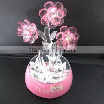 Crystal Flower Pieces